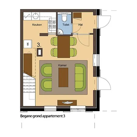 Εξοχικό σπίτι Hoeve Holland De Cocksdorp (Texel)